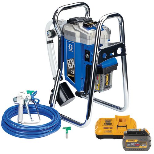 Stationäre Spritzanlage - GX 21 - GRACO - Farb / Airless / Akku