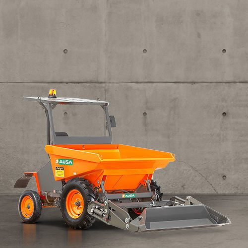 Dumper mit Gummireifen - D175RMS - AUSA - Diesel / mit Frontentladung / selbstladend
