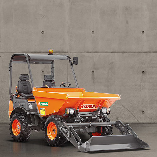 Dumper mit Gummireifen - D201RHS - AUSA - Diesel / mit Frontentladung / selbstladend