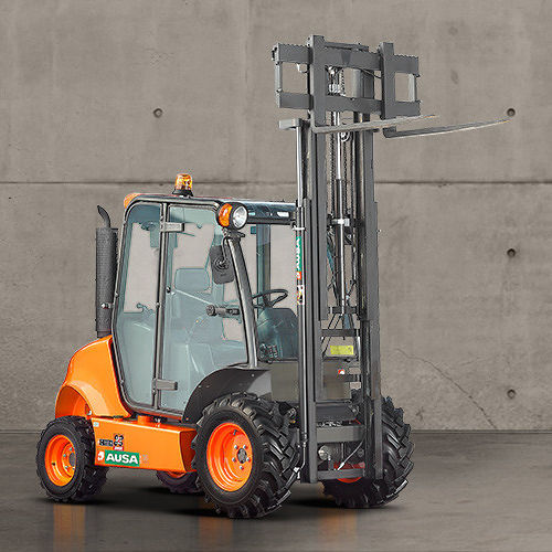 Diesel-Gabelstapler - C150H - AUSA - Sitz / für Materialumschlag / 4 Räder