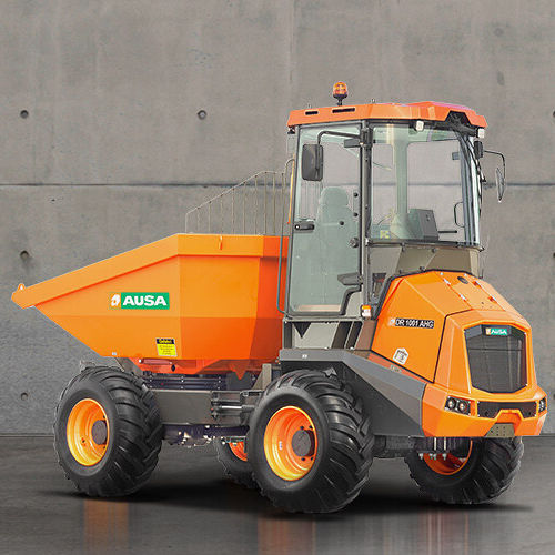 Dumper mit Gummireifen - DR1001AHG - AUSA - Diesel / Rundkipper / knickgelenkt