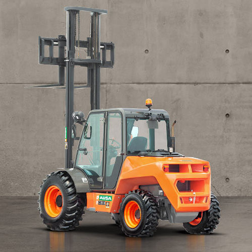 Diesel-Gabelstapler - C351H - AUSA - Sitz / für Materialumschlag / 4 Räder