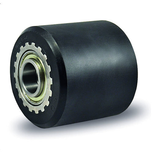 Hubstapler-Laufrolle - ALPERFEKT ® PREMIUM black - GKS-PERFEKT - Polyamid / Schwerlast / mit Kugellager