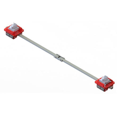 Schwerlast-Fahrwerk - F6-c - GKS-PERFEKT - für 4-Punkt Auflage / für Container