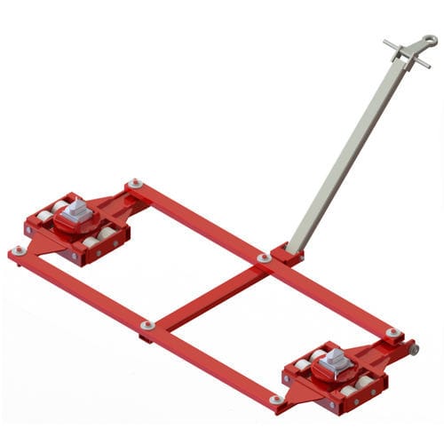 Schwerlast-Fahrwerk - TL20-c - GKS-PERFEKT - für 4-Punkt Auflage / für Container