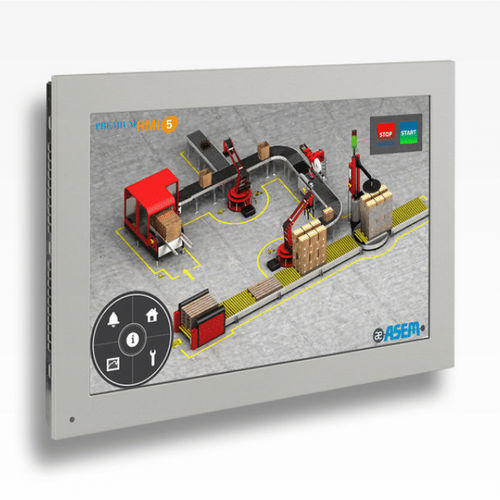 Panel-PC / TFT LCD - LP40TF - SERAD - mit LED-Rückbeleuchtung / mit Touchscreen / 15"