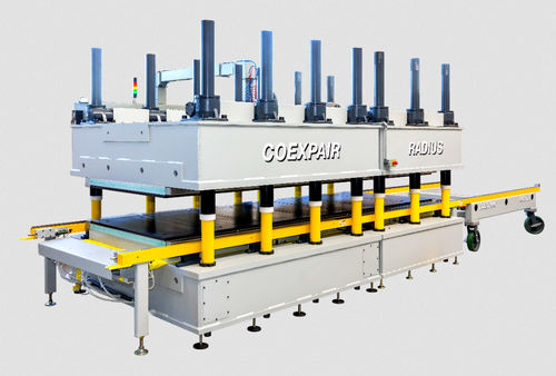 Pneumatische Presse - Coexpair s.a. - RTM-Form / Kompression / für die Formgebung