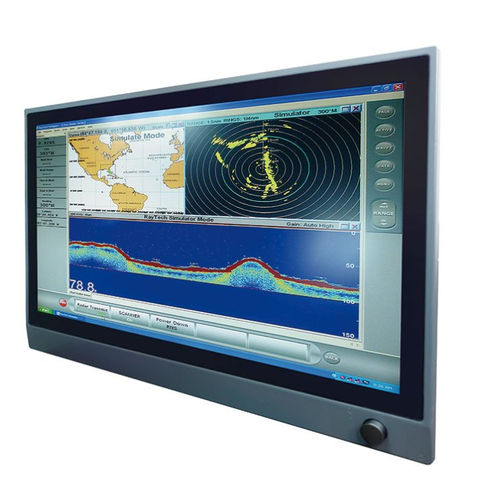 LCD-Monitor - NPD2706 - Litemax Electronics Inc. - Multitouchscreen / für Seewasseranwendungen / 27"