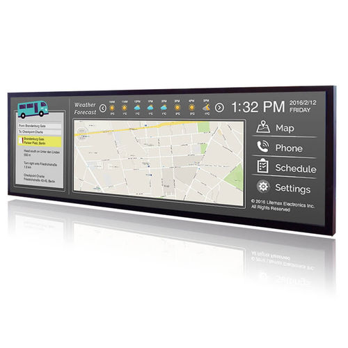 LCD-Monitor - 1393-A series - Litemax Electronics Inc. - mit LED-Rückbeleuchtung / Industrie / 13.9"