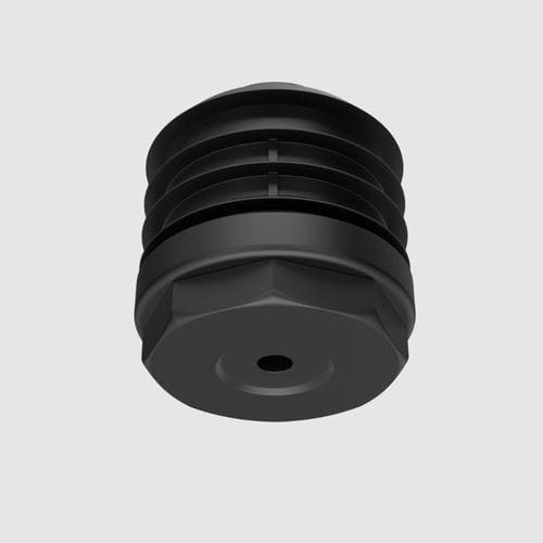 Fuß für Rundrohre - PRT series - B.M.P - Nylon / regelbar / Gewinde