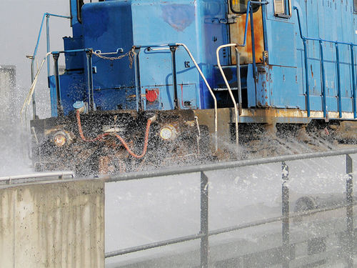 Waschsystem für Schienenfahrzeuge - FRUTIGER Company AG - Wasser