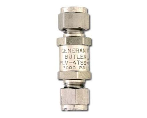 Rückschlagventil - PCV series - Generant - für Gas / Inline / kompakt