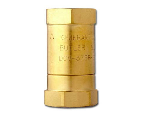 Scheibenrückschlagventil - DCV series - Generant - Sauerstoff / Niederdruck / Messing