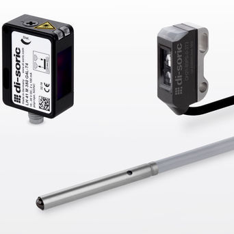 Optoelektronischer Sensor / Einweg - O-30 Universal series - di-soric - Reflex-Lichttaster / kubisch / LED