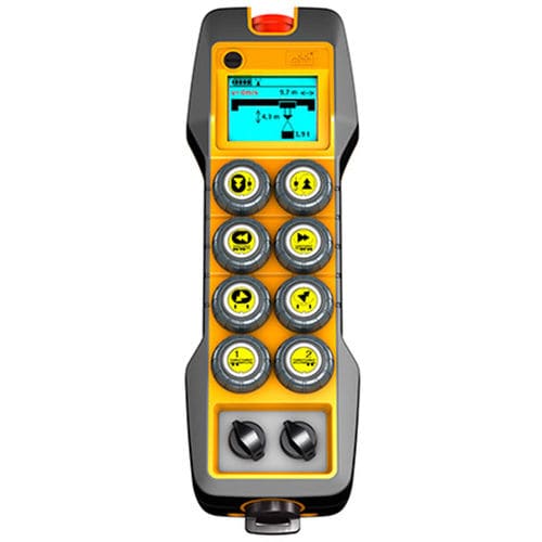 Fernbedienung mit konfigurierbaren Tasten - PocketEvo-media - NBB Controls + Components GmbH - Funk / Industrie / für Kran