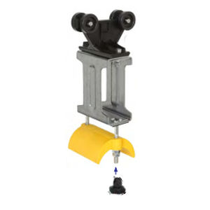 Kunststoff-Leitungswagen - WKZT-P1A-90x76xD50T - UNILIFT - Edelstahl / flach / Schlepp