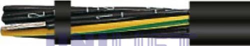 Glasfaser-Datenkabel - OPVC - JZ/OZ BLACK - UNILIFT - Versorgung / rund / für Außenbereich