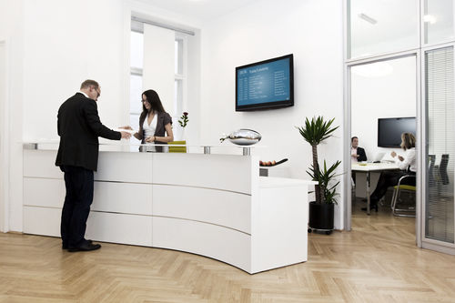 Management-Softwaremodul - SESAMO Reception - Indaco Project s.r.l. - Besuchermanagement