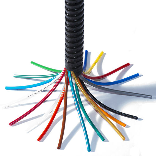 PA12-Schlauch - MTPA series - MEBRA PLASTIK ITALIA SPA - elastisch / mehrfarbig