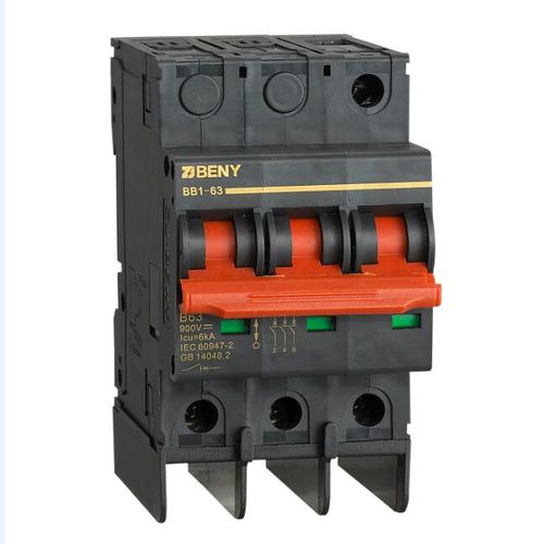 Thermoschutzschalter - 600V 63A BB1-63 - Zhejiang Benyi Electrical Co.,ltd. - DC / automatisch / für Photovoltaikanwendung