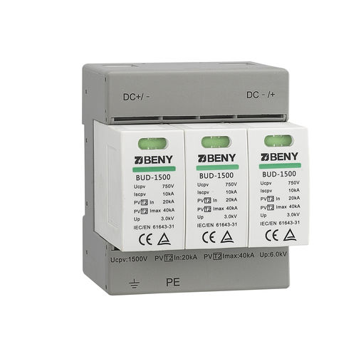DC-Blitzableiterkasten - BUD-1500 - Zhejiang Benyi Electrical Co.,ltd. - Typ 2 / für elektronische Geräte / für Photovoltaikanlage