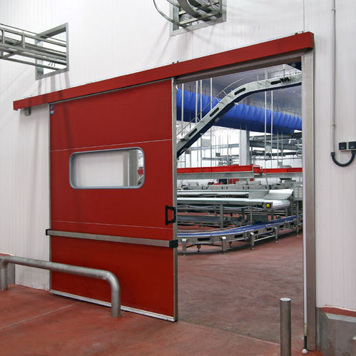Schiebetür - T1 - Tane Hermetic - Edelstahl / Aluminium / galvanisiertem Stahl