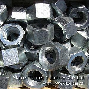 Sechseckige Mutter - LD-024CS-BN1 - Pipe Valve Flange Factory Landee - Stahl / verzinkt