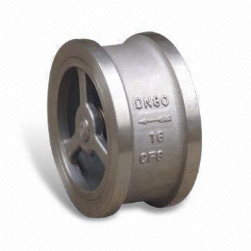 Scheibenrückschlagventil - LD 003-CK1 - Pipe Valve Flange Factory Landee - Zwischenflansch / Edelstahl / Stahl