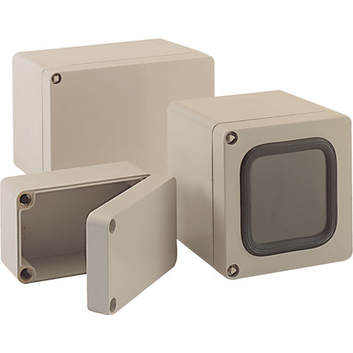 Wandmontiertes Gehäuse - MIP , MIPT Series - ROSE Systemtechnik - rechteckig / glasfaserverstärktes Polyester / für Außenbereich