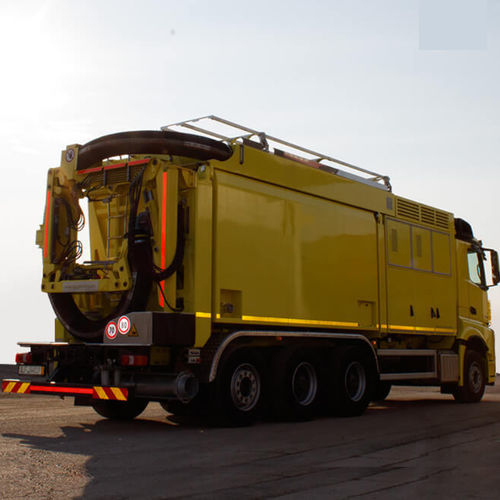 Saugbagger für Feststoffe und Flüssigkeiten - ESE 6 RT 10000 - GEROTTO FEDERICO SRL - für Industrieanwendungen