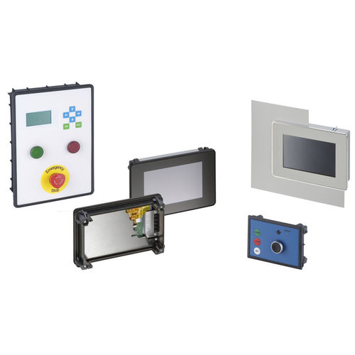 Wandmontiertes Gehäuse - BoTouch   - Bopla Gehäuse Systeme GmbH - Einbau / für Schalttafelmontage / rechteckig