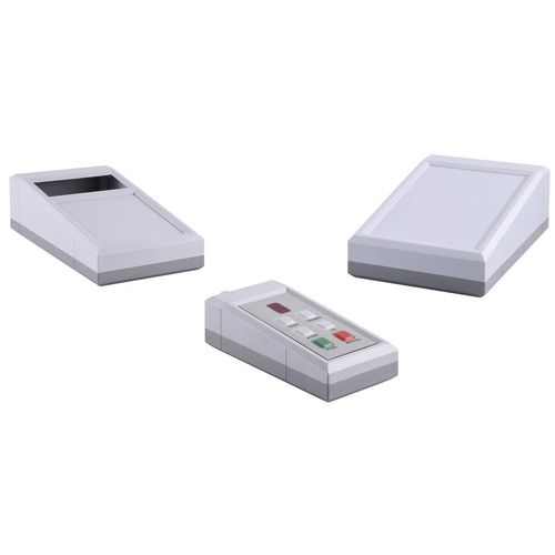 Rechteckiges Gehäuse - Elegant-Pult - Bopla Gehäuse Systeme GmbH - modular / abgeschrägt / Polystyrol