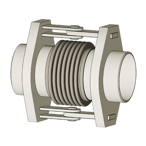 Dehnungskompensator mit Gelenk - HSP series - Spiroflex d.o.o. - Metall / rund / Schweiß