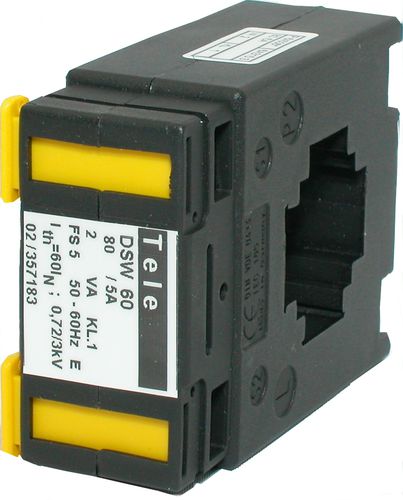 Stromwandler mit Wandler - DSW 80 - TELE Haase Steuergeraete GmbH - für DIN-Schiene / festinstalliert / AC