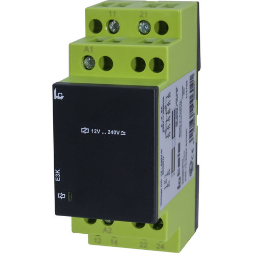 Elektromechanisches Relais / DC - E3K - TELE Haase Steuergeraete GmbH - AC / 2NO/NF / Niederprofil