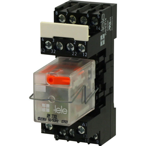Elektromechanischer Relaissockel - Sockel/Socket RM/RN - TELE Haase Steuergeraete GmbH