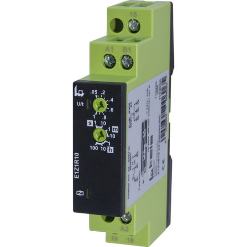 Elektronisches Zeitrelais - E1Z1R10 24-240V AC/DC - TELE Haase Steuergeraete GmbH - Zeitverzögerung / für DIN-Schiene / für OEM
