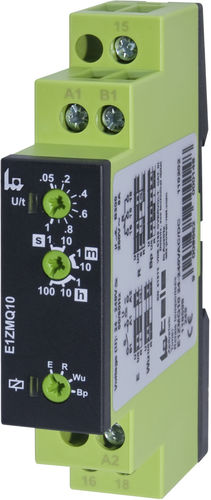 Elektronisches Zeitrelais - E1ZMQ10 24-240V AC/DC - TELE Haase Steuergeraete GmbH - digital / elektromechanisch / Multifunktion