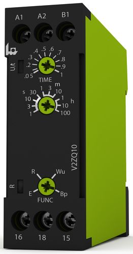 Elektronischer Timer - V2ZQ10 24-240V AC/DC - TELE Haase Steuergeraete GmbH - digital / Schutz / Impuls