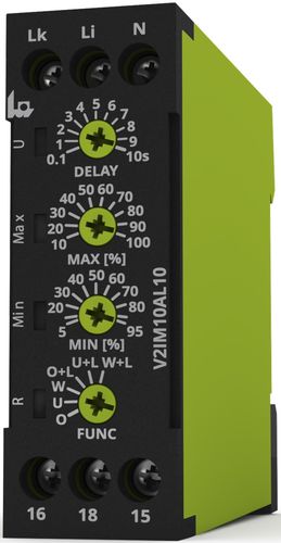 Stromüberwachungs-Relais - V2IM10AL10 - TELE Haase Steuergeraete GmbH - 1NO/NF / AC/DC / einphasig