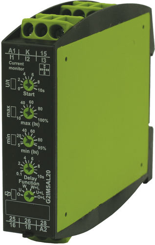 Stromüberwachungs-Relais - G2IM5AL20 24-240V AC/DC - TELE Haase Steuergeraete GmbH - 2NO/NF / für DIN-Schiene