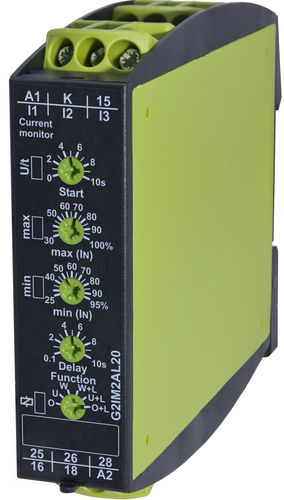 Stromüberwachungs-Relais - G2IM2AL20 - TELE Haase Steuergeraete GmbH - 2NO/NF / AC/DC / einphasig