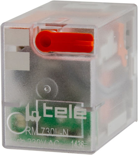 Elektromechanisches Relais / DC - RM-N - TELE Haase Steuergeraete GmbH - AC / 4NO/NF / Miniatur
