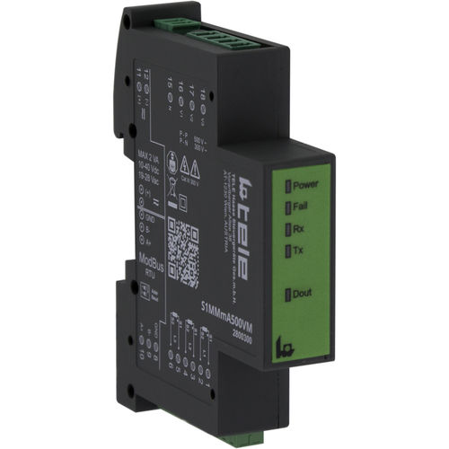 Drehstromzähler - S1MMmA500VHM - TELE Haase Steuergeraete GmbH - für DIN-Schiene / programmierbar / RS-485
