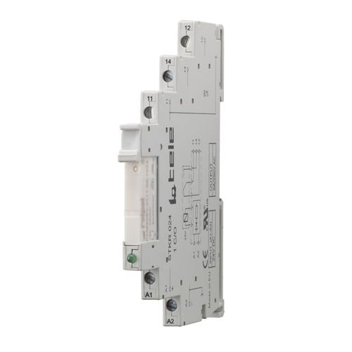 Elektromechanisches Relais / 24 VDC - STKR024 - TELE Haase Steuergeraete GmbH - 1NO/NF / kompakt / schmal