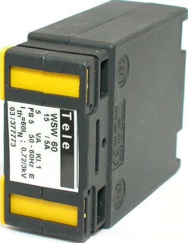 Stromwandler mit Wandler - WSW 60 - TELE Haase Steuergeraete GmbH - für DIN-Schiene / festinstalliert / AC