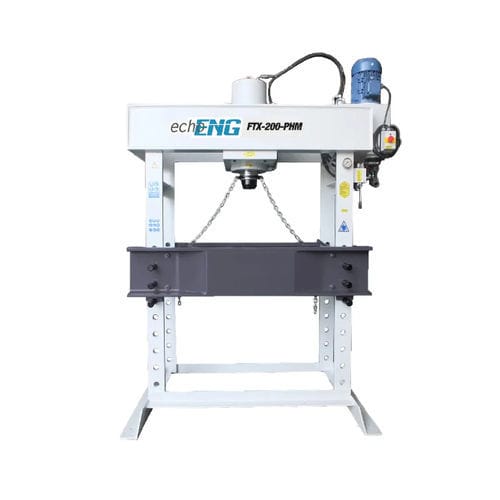 Hydraulische Presse - FTX-200-PHM - echoENG - Rahmen / mit verstellbarem Tisch