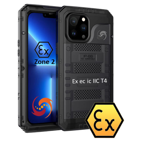 Industrie-Smartphone / WiFi - ATEX iPhone 13 - Atexxo B.V. - Bluetooth / eigensicher / ATEX
