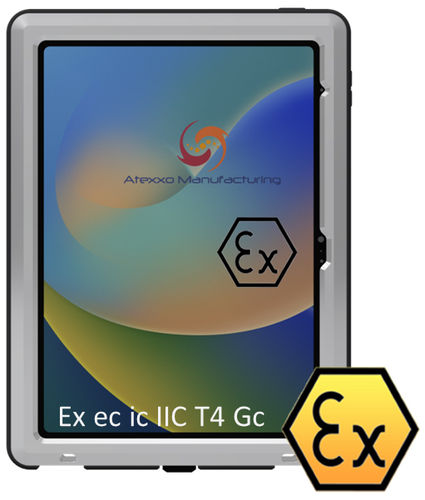 Eigensicherer Tablet - iPad 10.9 - Atexxo B.V. - 10,9" / ATEX / 3G