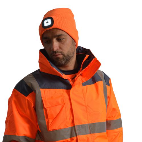 Anstosskappe / EN 812 - BONC06L07 - Surflex - regelbar / Winter / mit LED-Stirnleuchte